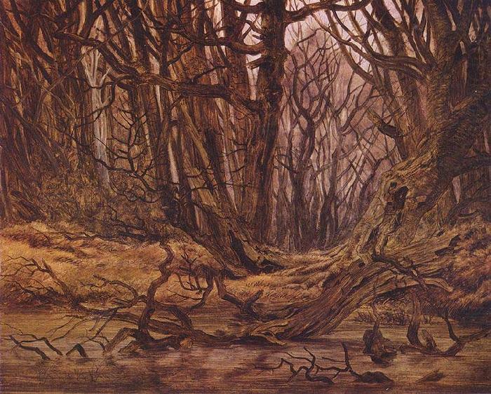 Wald im Spatherbst, Caspar David Friedrich
